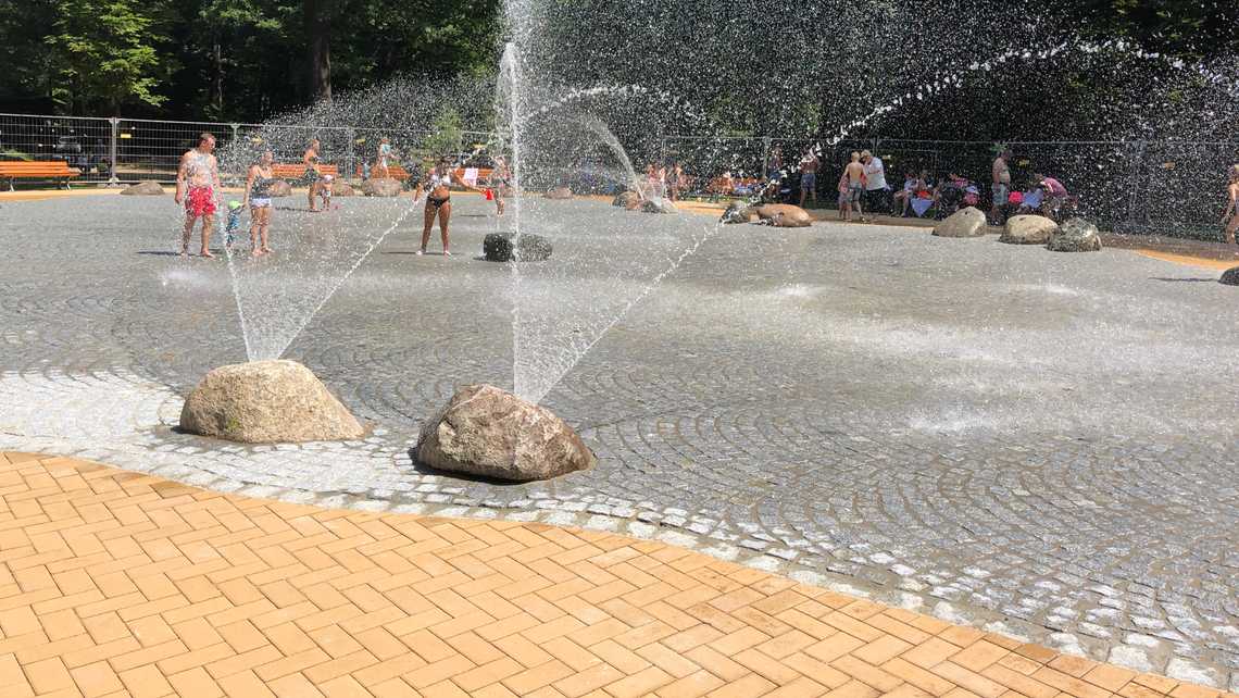 Wasserspielplatz Tannenwald Frankfurt 